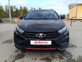 2024 Lada (ВАЗ) Vesta SW Sportline I Рестайлинг (NG), чёрный, 1535000 рублей, вид 3