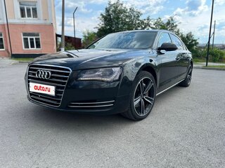 2012 Audi A8 Long III (D4), чёрный, 1950000 рублей, вид 1