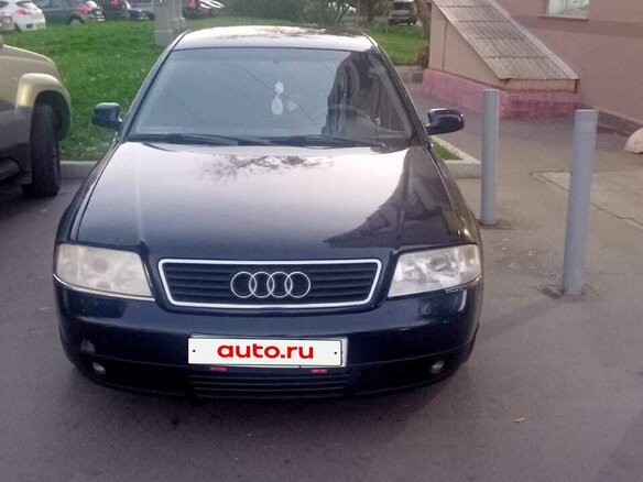 2001 Audi A6 II (C5) Рестайлинг, синий, 510000 рублей - вид 1