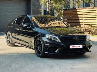 2014 Mercedes-Benz S-Класс 350 CDI BlueTEC Long 7G-TRONIC VI (W222, C217), чёрный, 3190000 рублей, вид 1