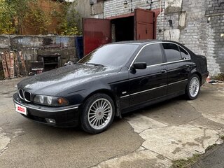 1999 BMW 5 серии 523i IV (E39), чёрный, 600000 рублей, вид 1