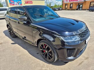 2020 Land Rover Range Rover Sport SVR II Рестайлинг, чёрный, 8500000 рублей, вид 1