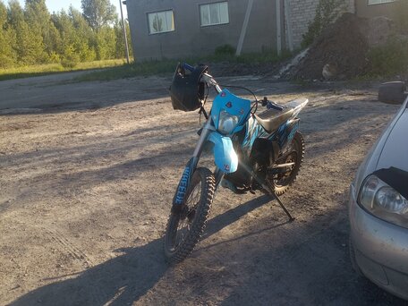 2010 Motoland XR250, голубой, 80000 рублей, вид 1