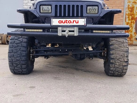 1993 Jeep Wrangler I (YJ), чёрный, 2000000 рублей - вид 1