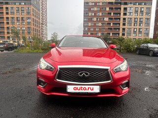 2017 Infiniti Q50 I Рестайлинг, красный, 2650000 рублей, вид 2