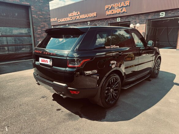2013 Land Rover Range Rover Sport II, чёрный - вид 8