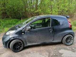 2010 Peugeot 107 I Рестайлинг, чёрный, 250000 рублей, вид 5