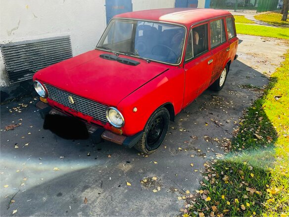 1976 Lada (ВАЗ) 2102, красный - вид 2