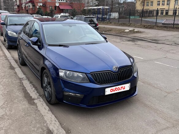 2016 Skoda Octavia III (A7), синий, 1300000 рублей - вид 7
