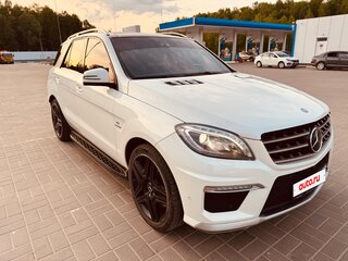 2015 Mercedes-Benz M-Класс AMG 63 AMG III (W166), белый, 4300000 рублей, вид 2