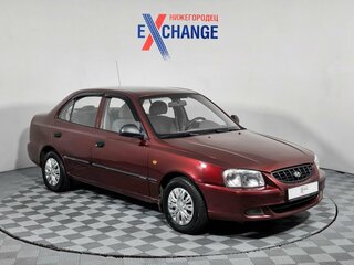 2008 Hyundai Accent ТагАЗ II, красный, 324000 рублей, вид 3