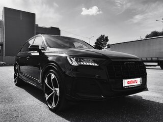 2020 Audi Q7 45 TDI II (4M) Рестайлинг, чёрный, 4750000 рублей, вид 1