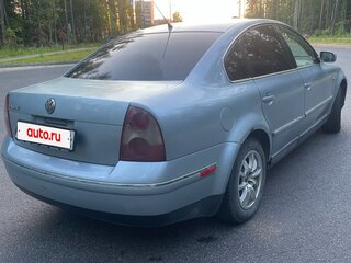 2001 Volkswagen Passat B5 Рестайлинг, голубой, 200000 рублей, вид 5