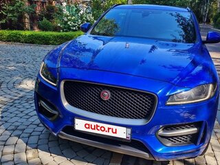 2018 Jaguar F-Pace I, синий, 3400000 рублей, вид 2