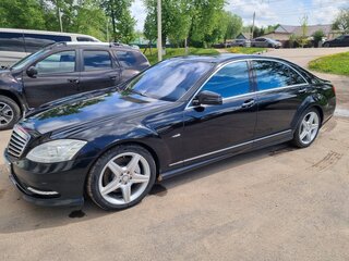 2011 Mercedes-Benz S-Класс 500 Long V (W221) Рестайлинг, чёрный, 1650000 рублей, вид 2