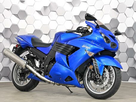 2006 Kawasaki ZX-14R, синий, 769000 рублей, вид 1