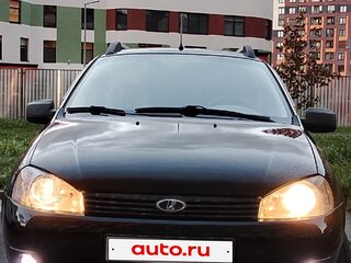 2012 Lada (ВАЗ) Kalina I, чёрный, 345000 рублей, вид 5