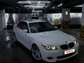 2008 BMW 5 серии 528i V (E60/E61) Рестайлинг, белый, 1500000 рублей