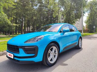 2022 Porsche Macan I Рестайлинг 2, синий, 7350000 рублей, вид 1