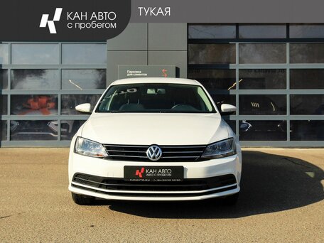 2016 Volkswagen Jetta VI Рестайлинг, белый, 1138500 рублей, вид 2