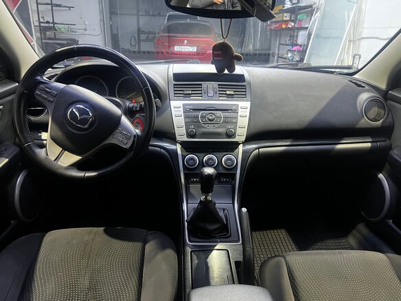 2007 Mazda 6 II (GH), чёрный, 777777 рублей - вид 6