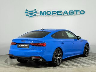 2020 Audi A5 Sportback 45 TFSI II (F5) Рестайлинг, голубой, 4590000 рублей, вид 5