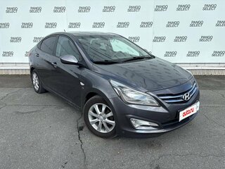 2015 Hyundai Solaris I Рестайлинг, серый, 730000 рублей, вид 3