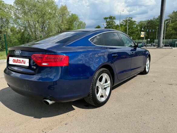 2013 Audi A5 I (8T) Рестайлинг, синий, 1600000 рублей - вид 10