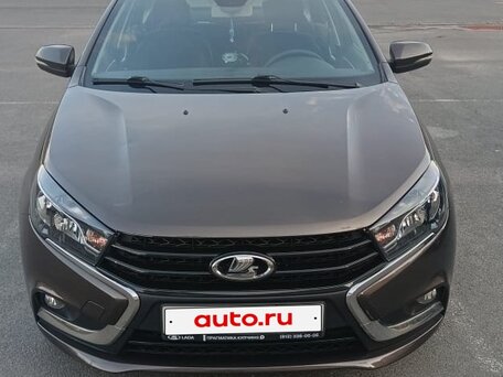 2017 Lada (ВАЗ) Vesta I, коричневый, 850000 рублей, вид 1