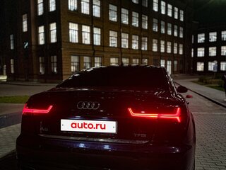 2015 Audi A6 IV (C7) Рестайлинг, чёрный, 1900000 рублей, вид 3