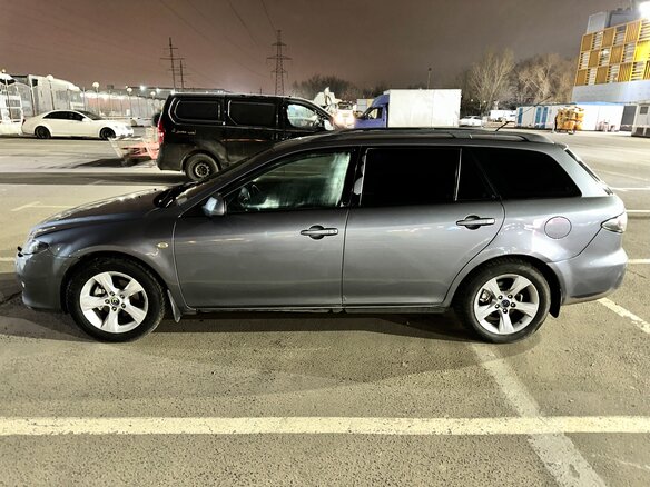 2006 Mazda 6 I (GG) Рестайлинг, серый, 600000 рублей - вид 3