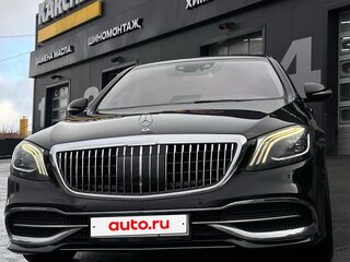 2013 Mercedes-Benz S-Класс 400 Long VI (W222, C217), чёрный, 2700000 рублей, вид 1