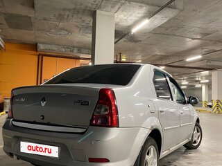 2012 Renault Logan I Рестайлинг, серый, 450000 рублей, вид 4
