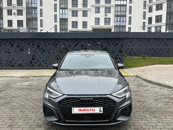 2021 Audi A3 30 TFSI IV (8Y), серый, 1890000 рублей - вид 4