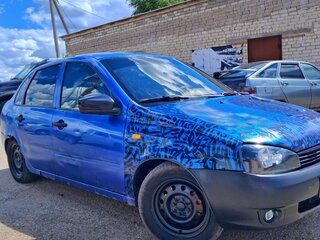 2008 Lada (ВАЗ) Kalina I, синий, 150000 рублей, вид 3