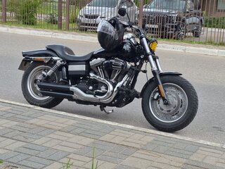 2011 Harley-Davidson Fat Bob, чёрный, 850000 рублей, вид 2
