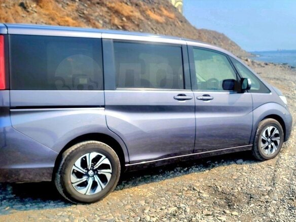 2021 Honda Stepwgn V Рестайлинг, серый, 2400000 рублей - вид 5
