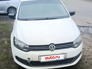 2013 Volkswagen Polo V, белый, 370000 рублей, вид 1