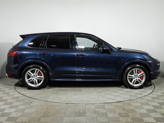 2011 Porsche Cayenne Turbo II (958), синий, 2130000 рублей, вид 4