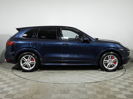2011 Porsche Cayenne Turbo II (958), синий, 2110000 рублей, вид 4