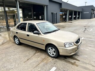 2005 Hyundai Accent ТагАЗ II, бежевый, 450000 рублей, вид 2