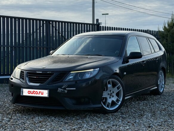 2007 Saab 9-3 II Рестайлинг, чёрный, 749999 рублей - вид 1