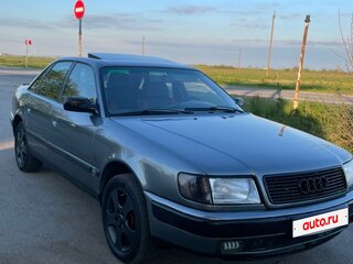 1992 Audi 100 IV (C4), серый, 400000 рублей, вид 4