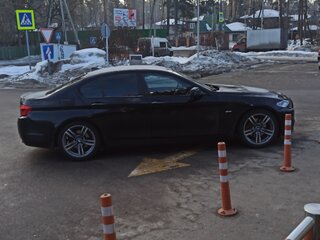 2012 BMW 5 серии 520d VI (F10/F11/F07), чёрный, 1350000 рублей, вид 3
