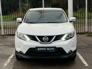 2014 Nissan Qashqai II, белый, 1399000 рублей, вид 2