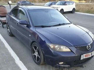 2008 Mazda 3 I (BK) Рестайлинг, синий, 400000 рублей, вид 2