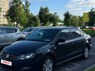 2016 Volkswagen Polo V Рестайлинг, серый, 920000 рублей, вид 5