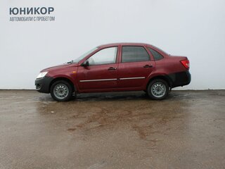 2013 Lada (ВАЗ) Granta I, красный, 169000 рублей, вид 2