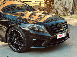 2014 Mercedes-Benz S-Класс 350 CDI BlueTEC Long 7G-TRONIC VI (W222, C217), чёрный, 3190000 рублей, вид 2