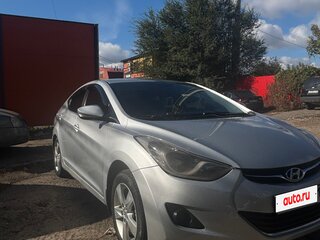 2012 Hyundai Elantra V (MD), серебристый, 1000000 рублей, вид 3